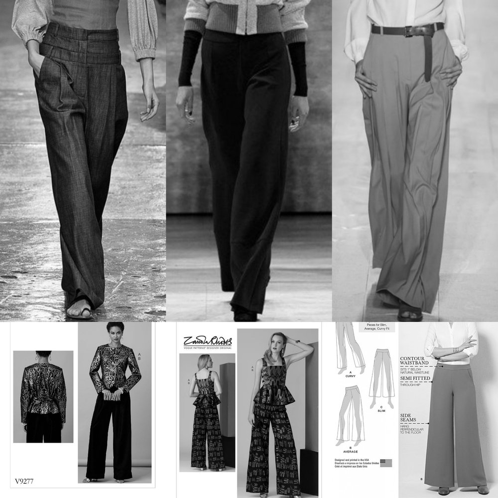 Sewing the trends: Wide-leg pants 101
