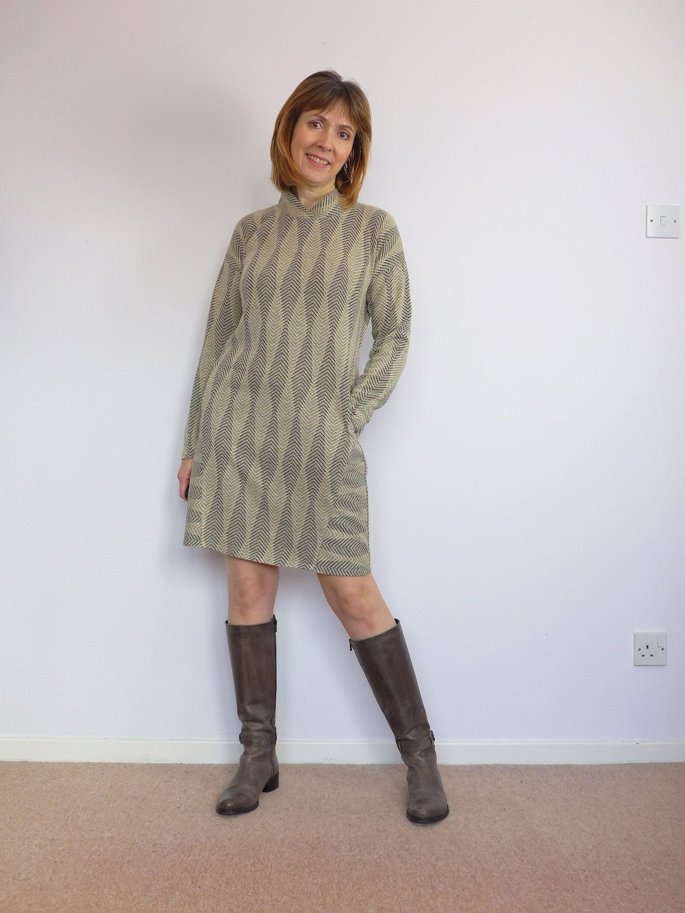 Lekala patterns sweater dress