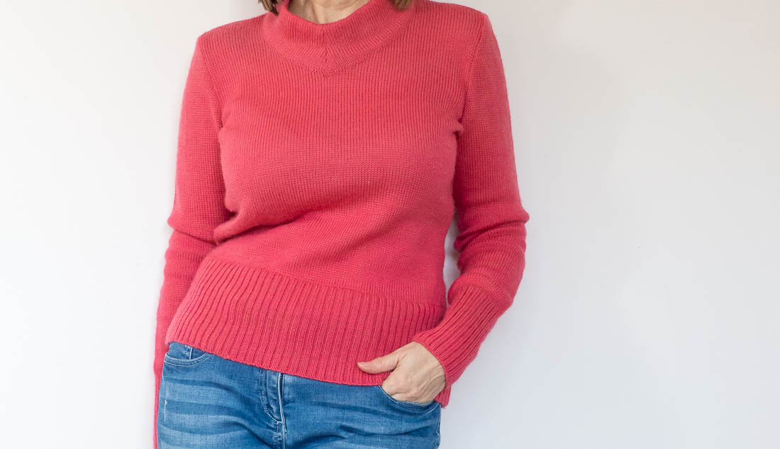 How I refashioned a sweater 