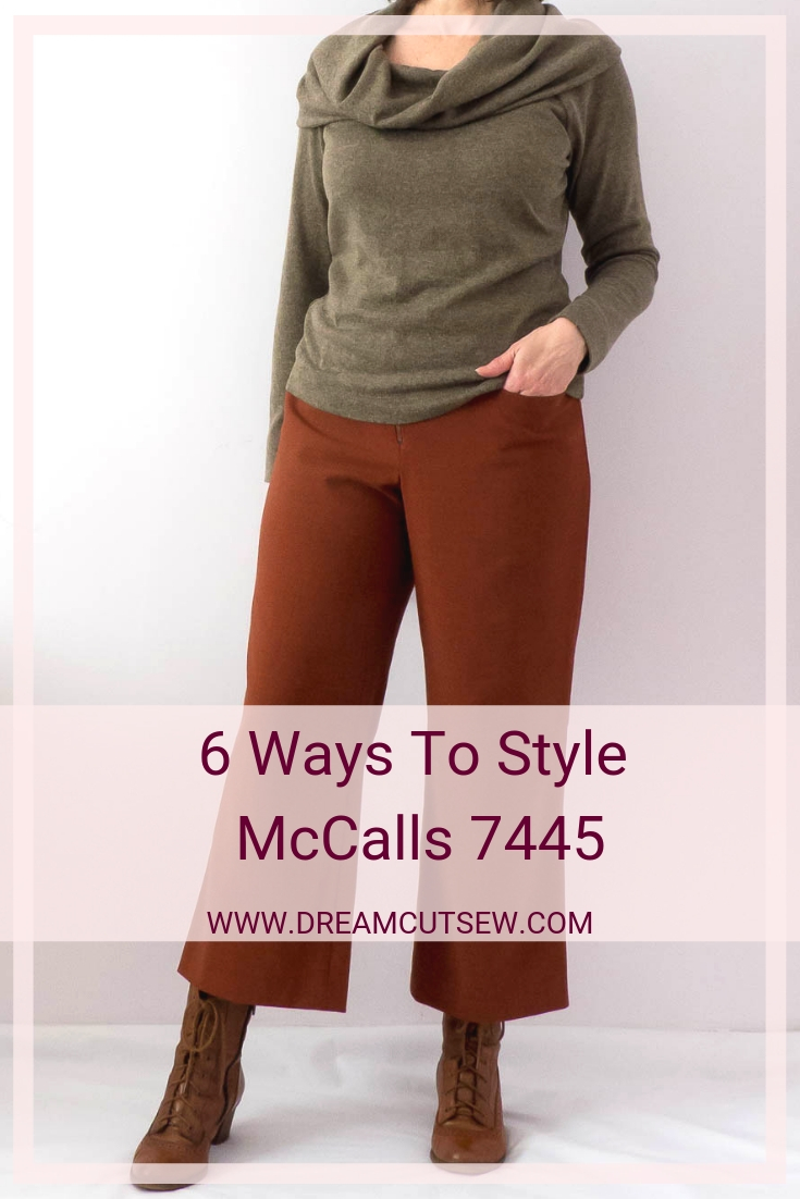 6 Ways To Style McCalls 7445 for OWOP