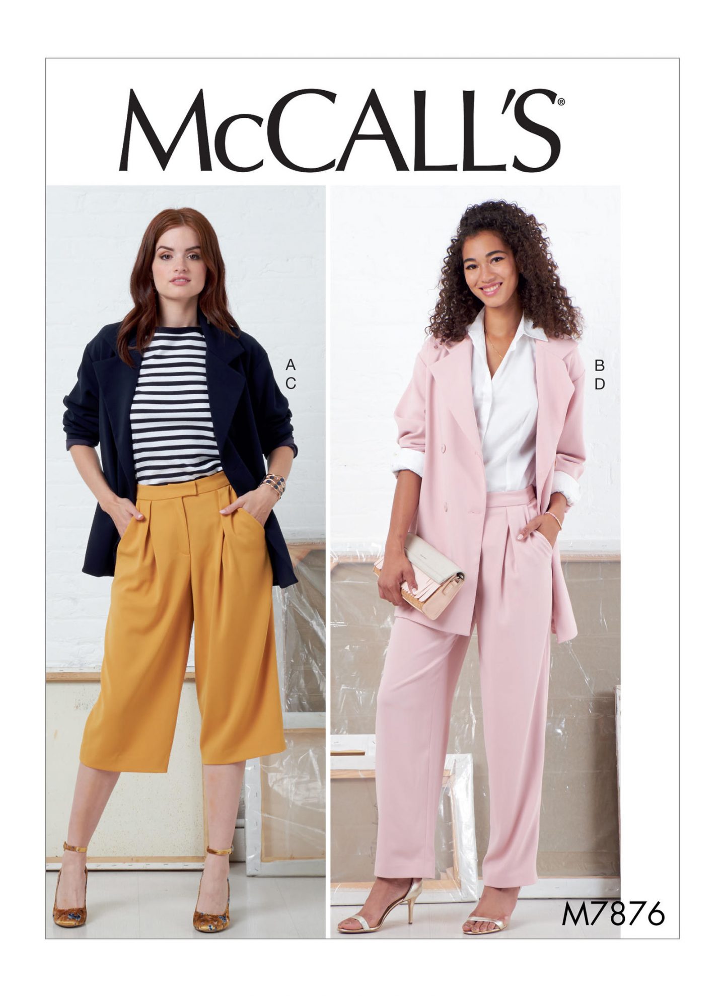 McCalls 7876 Spring trends 2019 to inspire your sewing