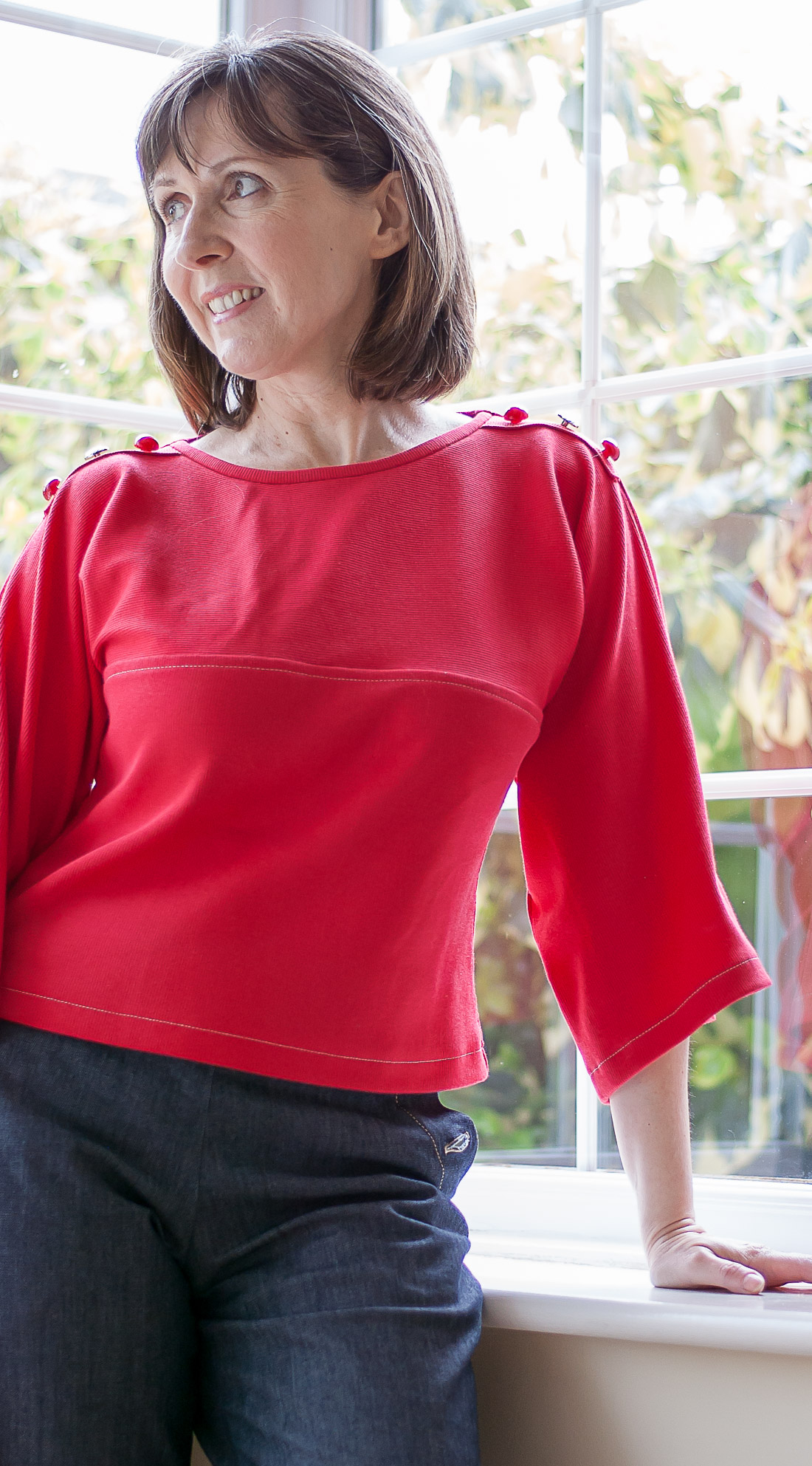 BurdaStyle year round-up: Top With Oversized Sleeves