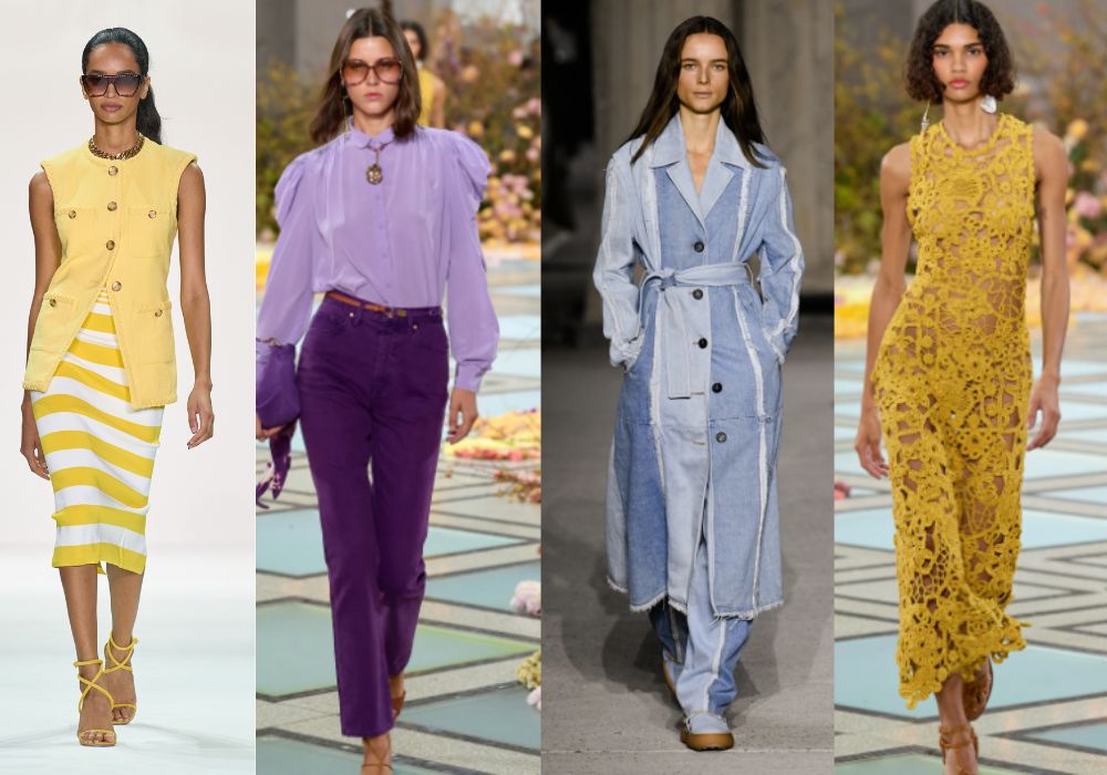 Sewing Inspiration From Spring Trends '23
Left to Right: VERONICA BEARD, ULLA JOHNSON, TOD'S, ULLA JOHNSON