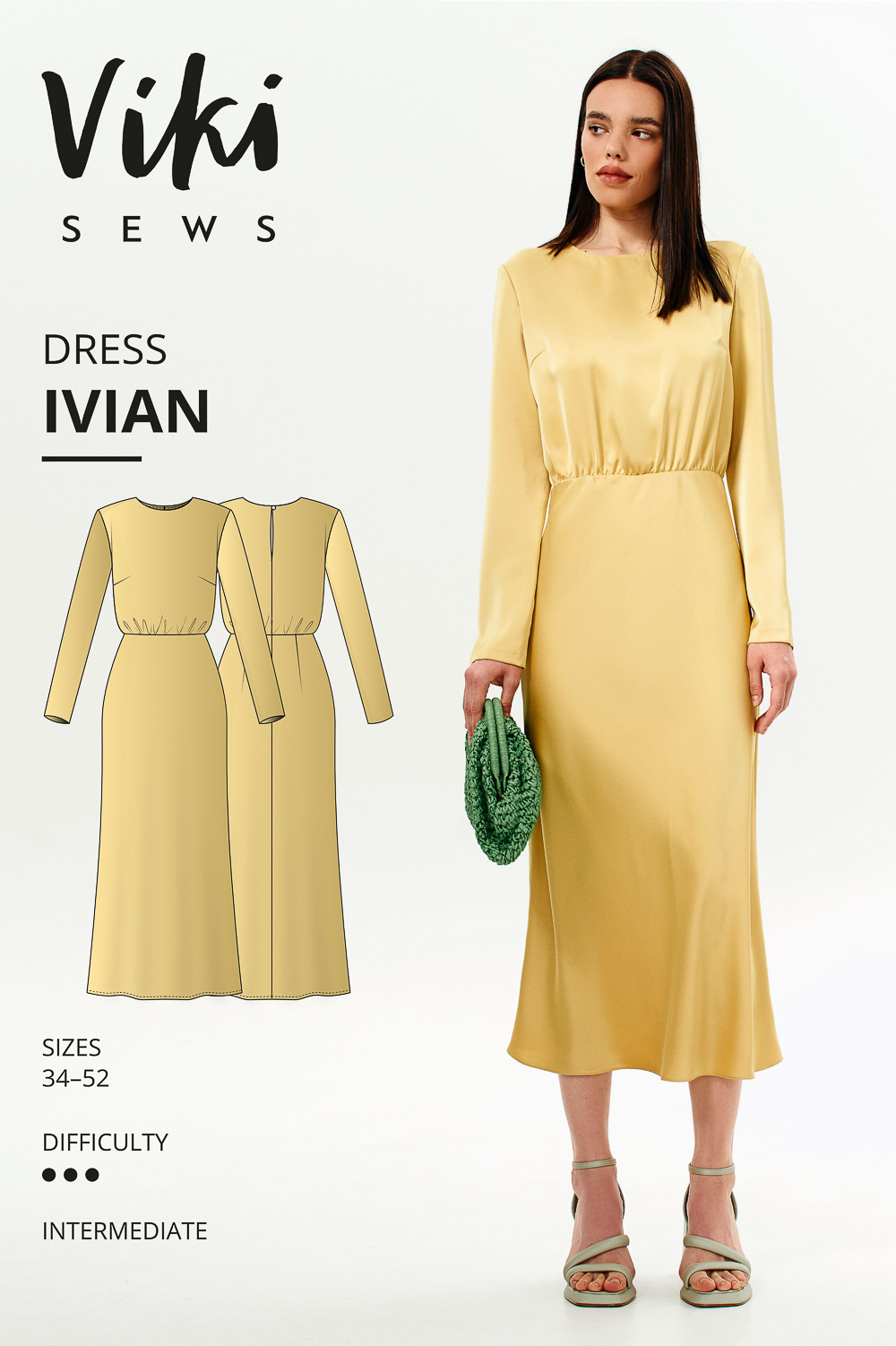 Sewing Inspiration From Autumn Trends '23
Vikisews Ivian dress