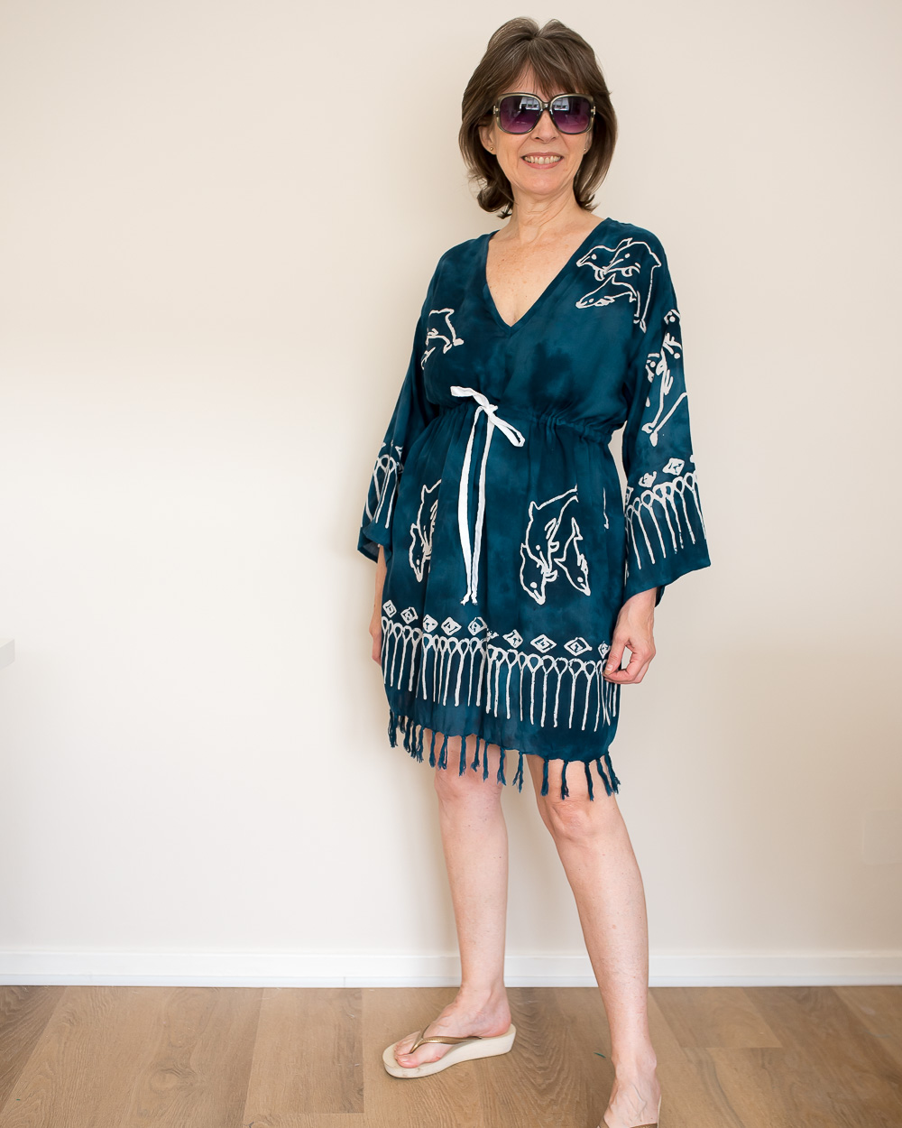 Beach Kaftan. Playing Catch up blog post