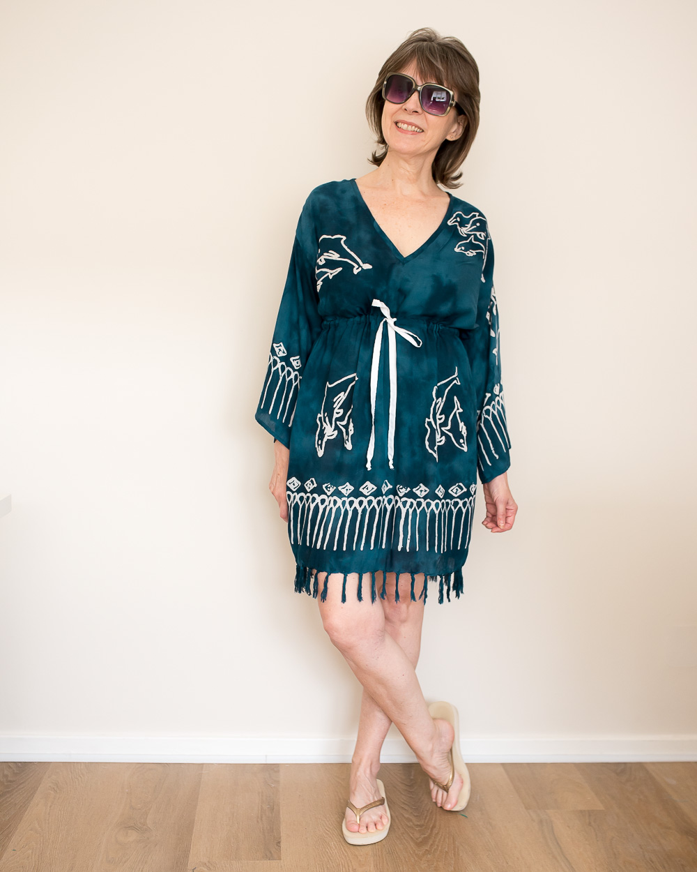 Beach Kaftan. Playing Catch up blog post