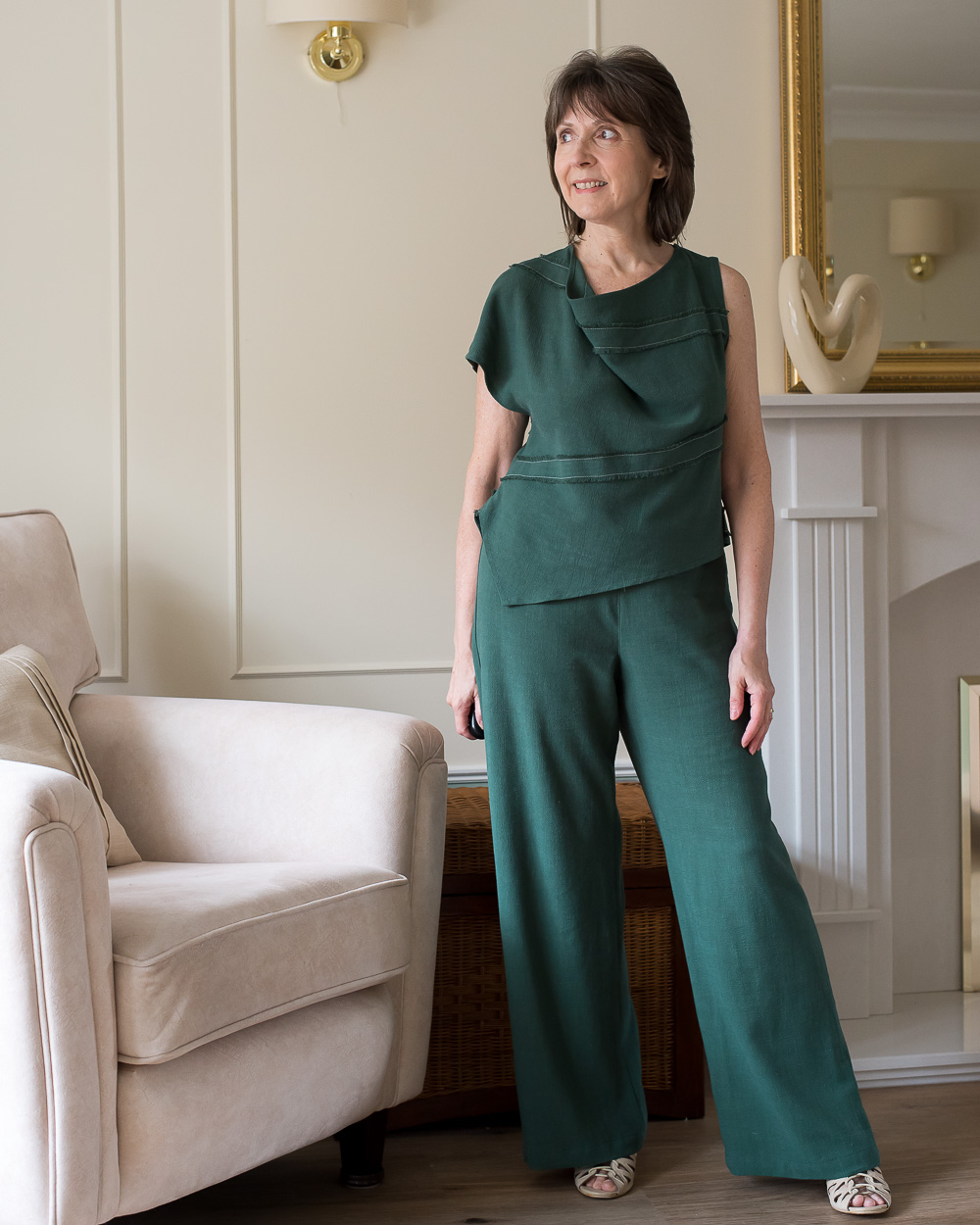A Matchy-Matchy Linen Co-ord