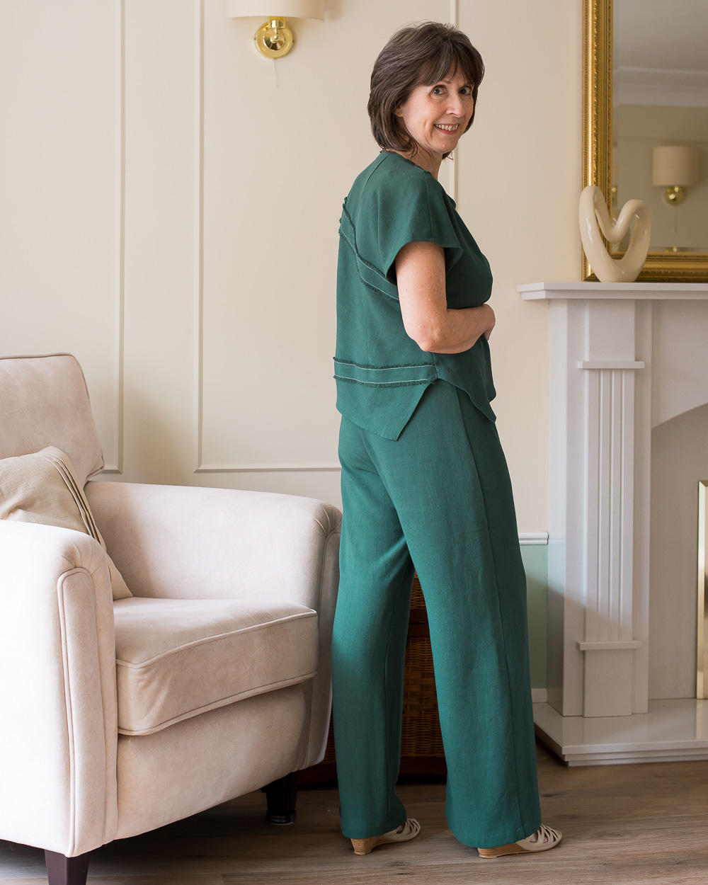 A Matchy-Matchy Linen Co-ord