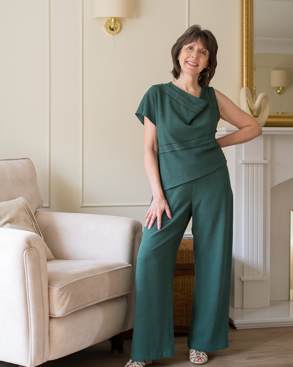A Matchy-Matchy Linen Co-ord
