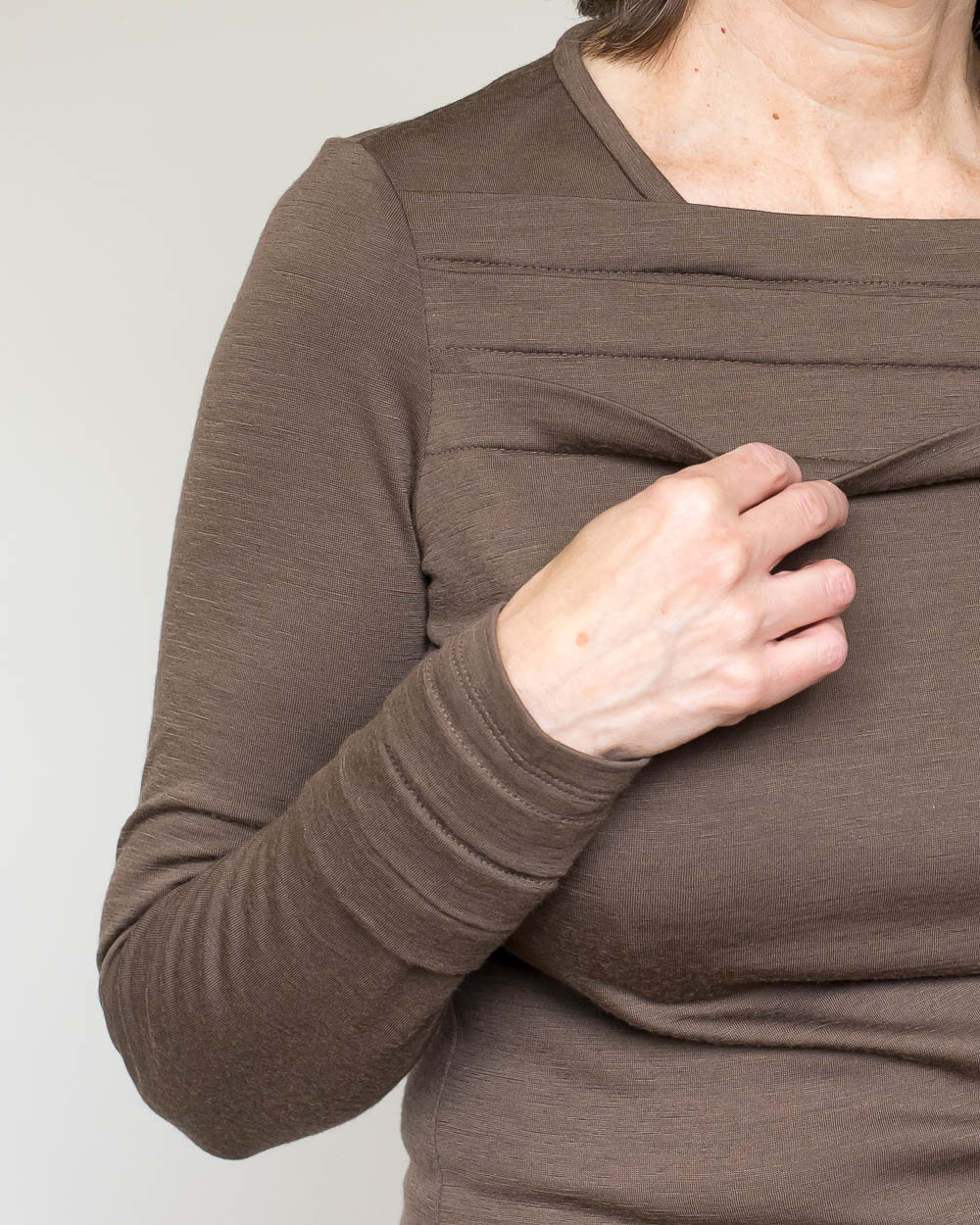 Designing A Jersey Top With Tucks