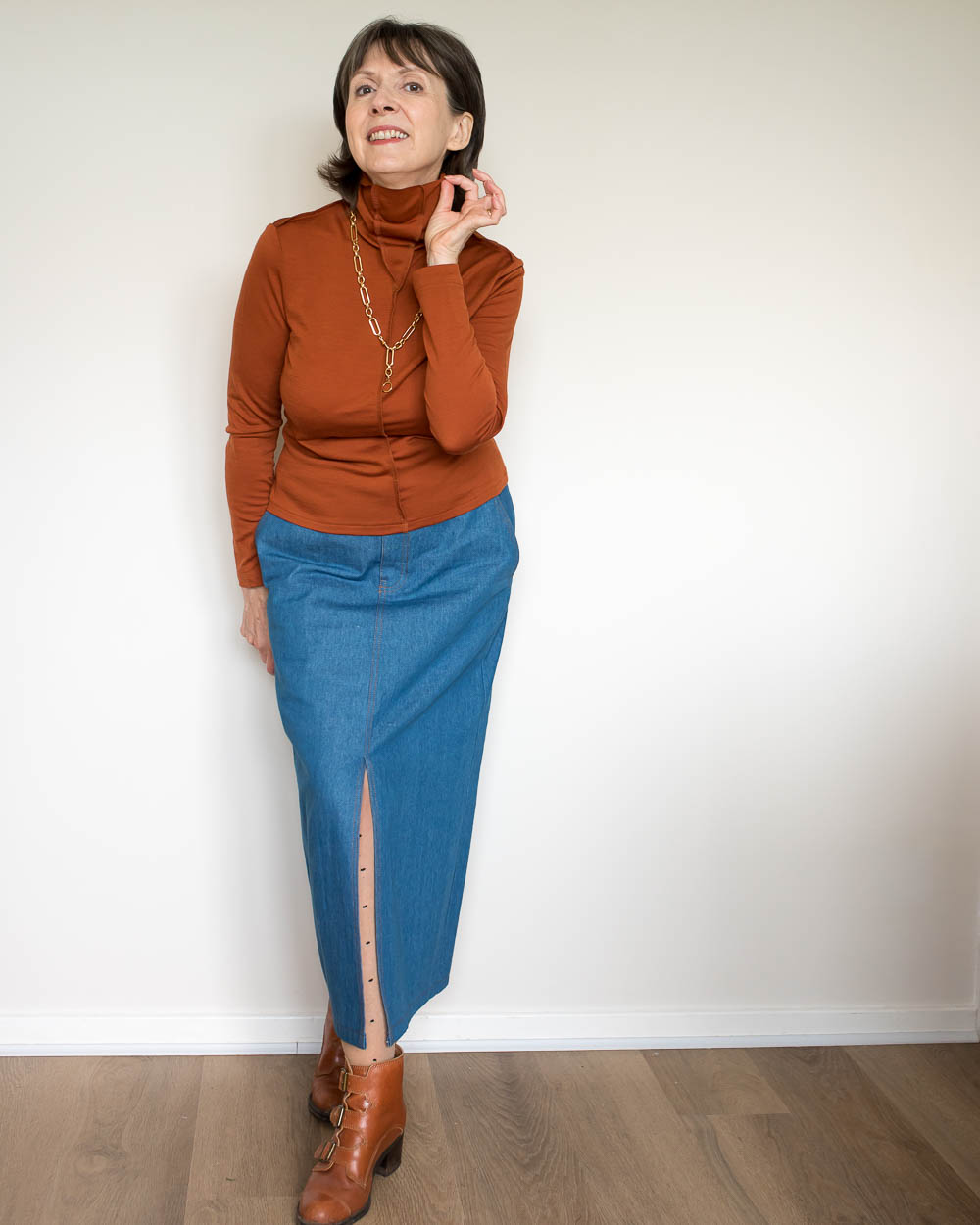 My Final Two Makes Of 2025.
Seam detail turtle neck