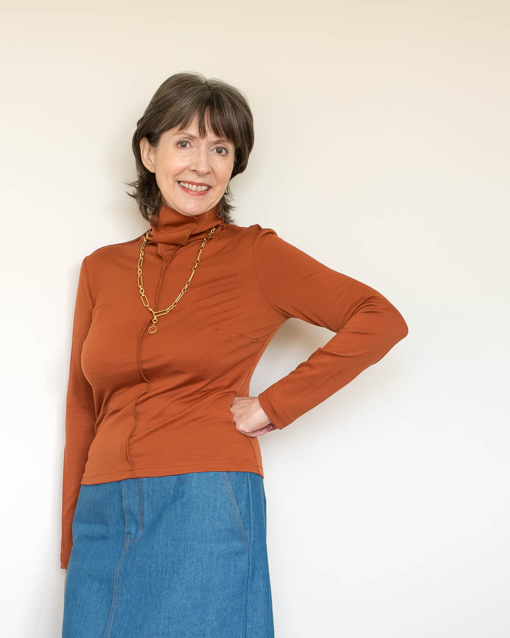 My Final Two Makes Of 2025.
Seam detail turtle neck