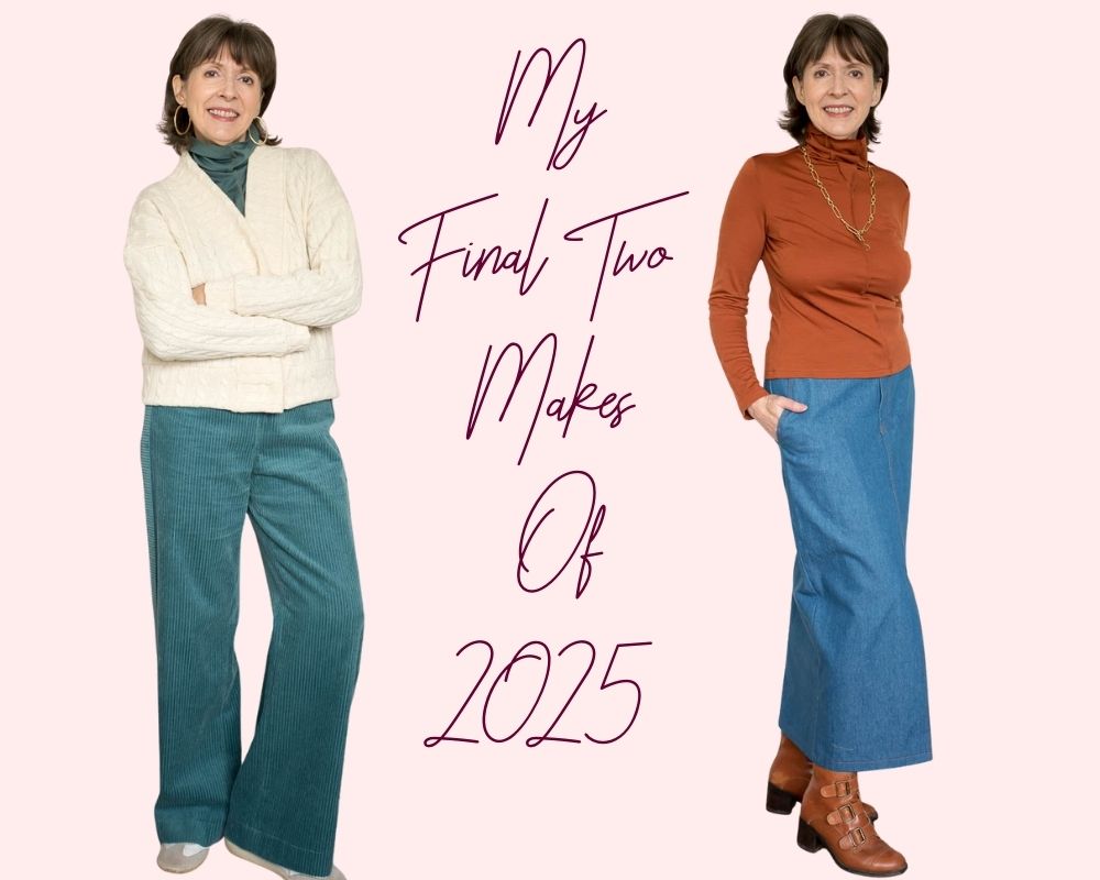 My Final Two Makes Of 2025. Title banner