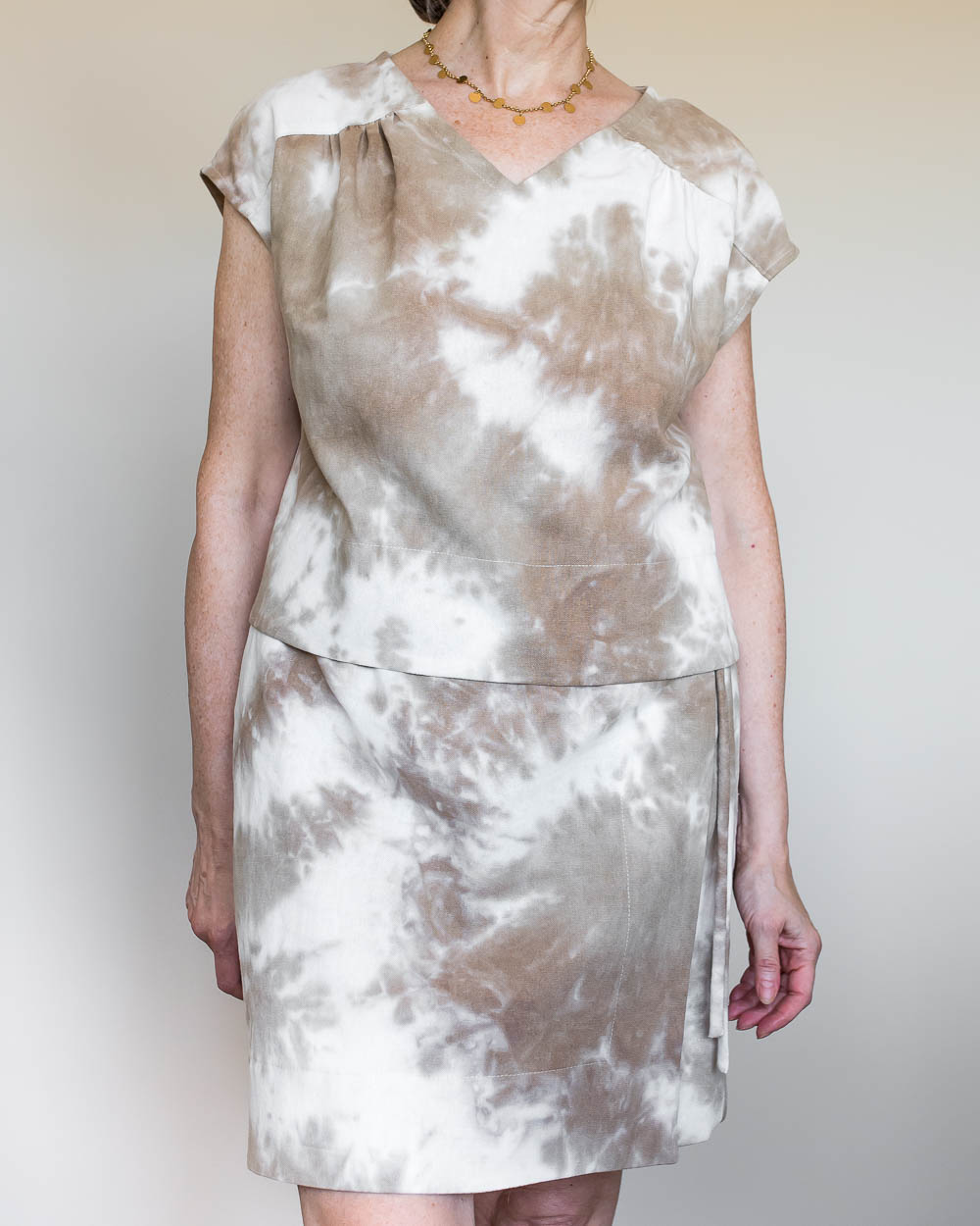 Self-Drafted Linen Co-ord