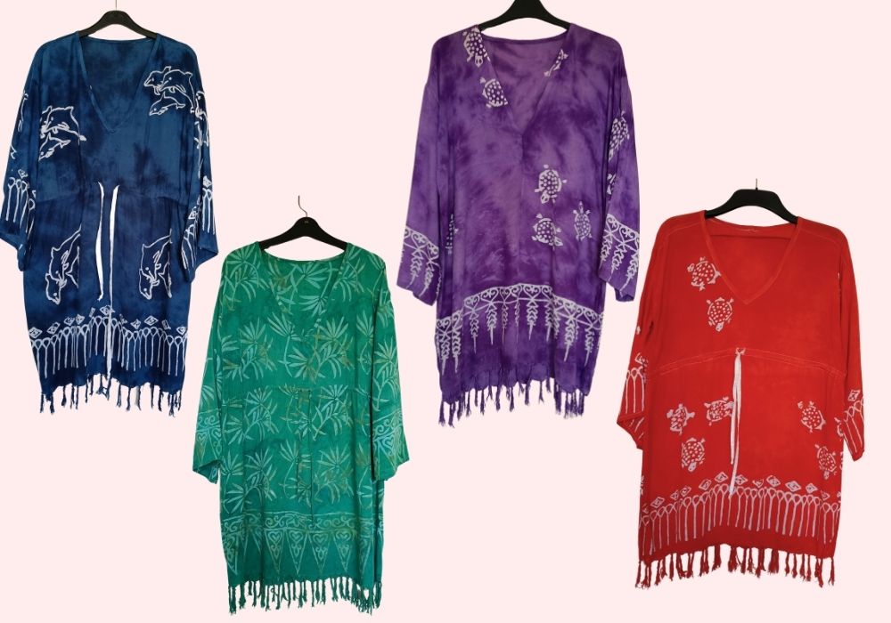 Kaftans that I made for my holiday